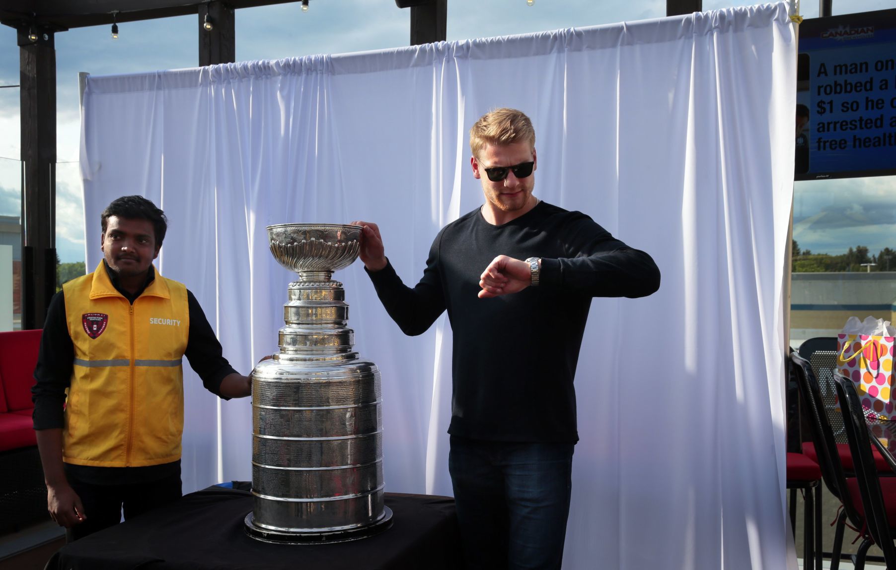 Parayko takes Stanley Cup home to Edmonton